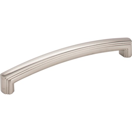 Jeffrey Alexander 160 mm Center-to-Center Satin Nickel Delgado Cabinet Pull 519-160SN